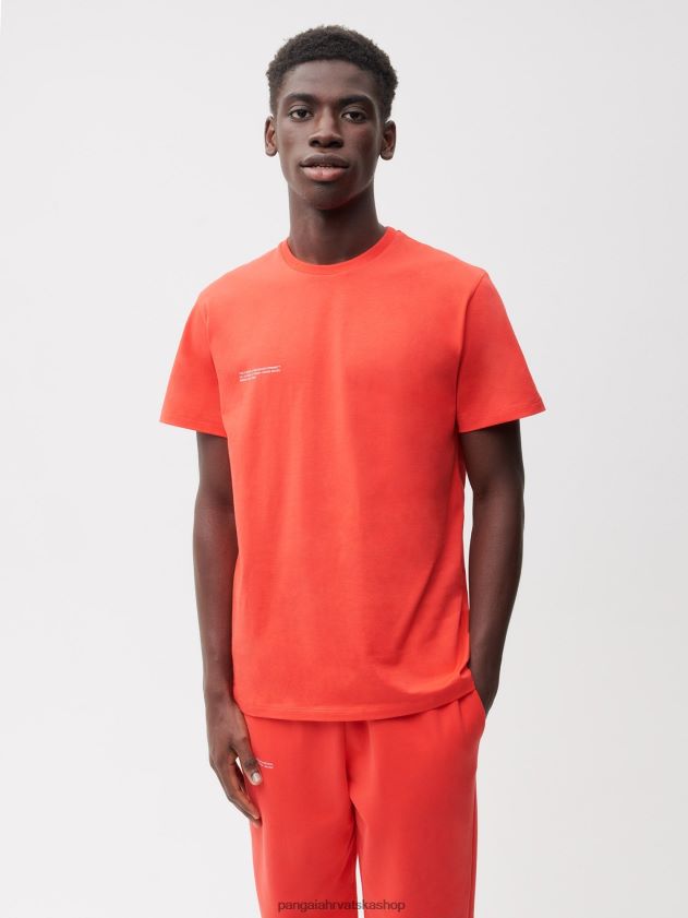 odjeća Pangaia 365 majica dragon fruit crvena žene 4VDHN0158