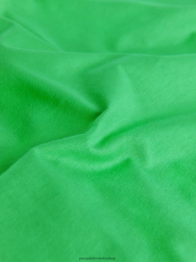 odjeća Pangaia jezgra majice dugih rukava od pprmint organskog pamuka zelena od žada žene 4VDHN0216