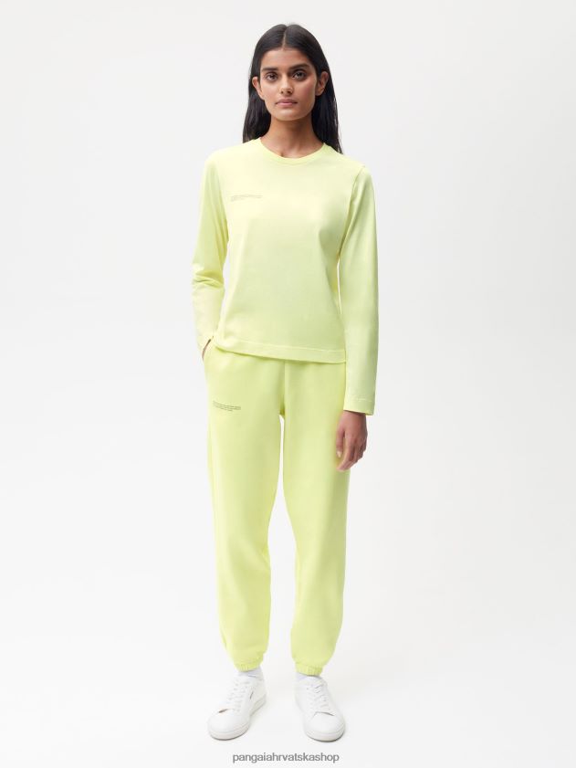 odjeća Pangaia lagana majica od organskog pamuka ande zelene žene 4VDHN0198