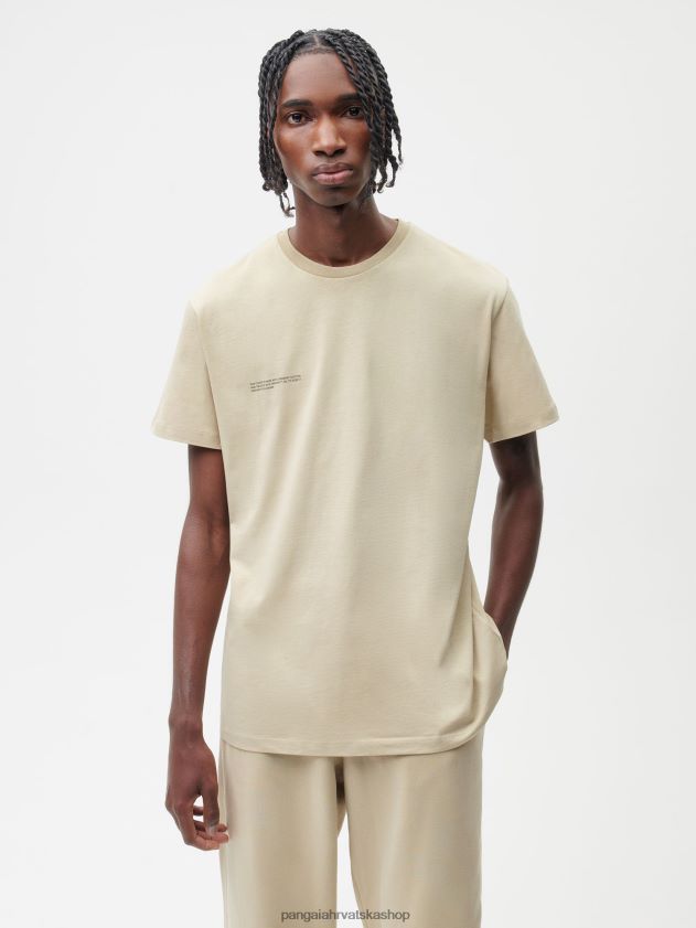 odjeća Pangaia majica - lješnjak amp maitake bež žene 4VDHN0123