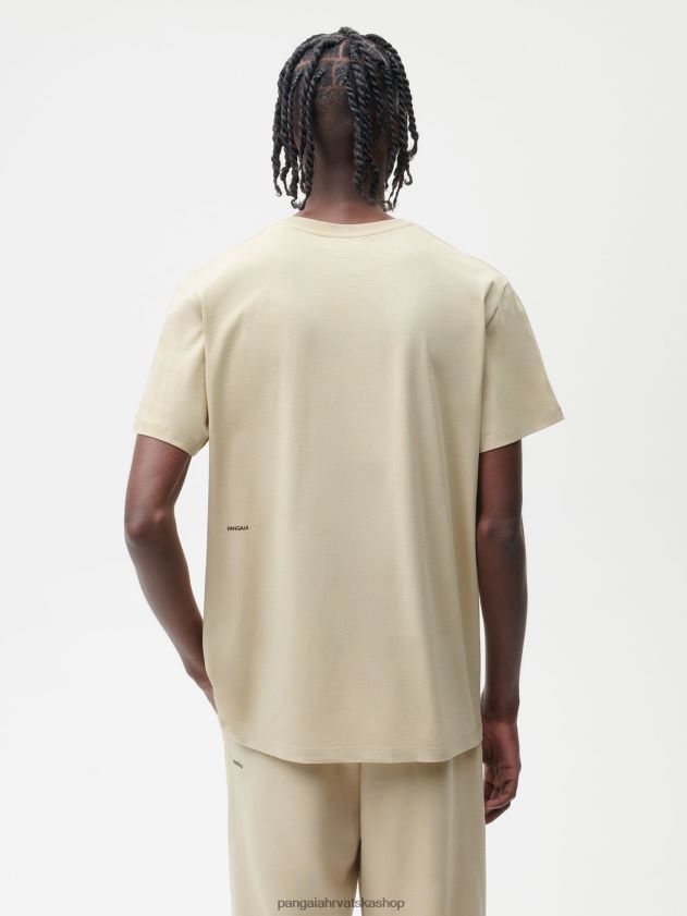 odjeća Pangaia majica - lješnjak amp maitake bež žene 4VDHN0123