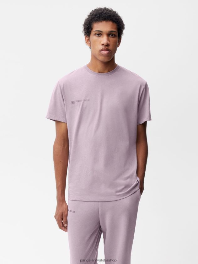 odjeća Pangaia majica s bojom za hranu borovnica plava žene 4VDHN0141