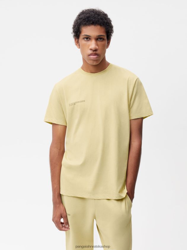 odjeća Pangaia majica s bojom za hranu matcha zelena žene 4VDHN0195