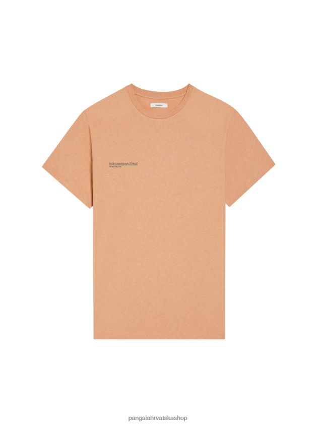 odjeća Pangaia majica s bojom za hranu rooibos crveni žene 4VDHN0202