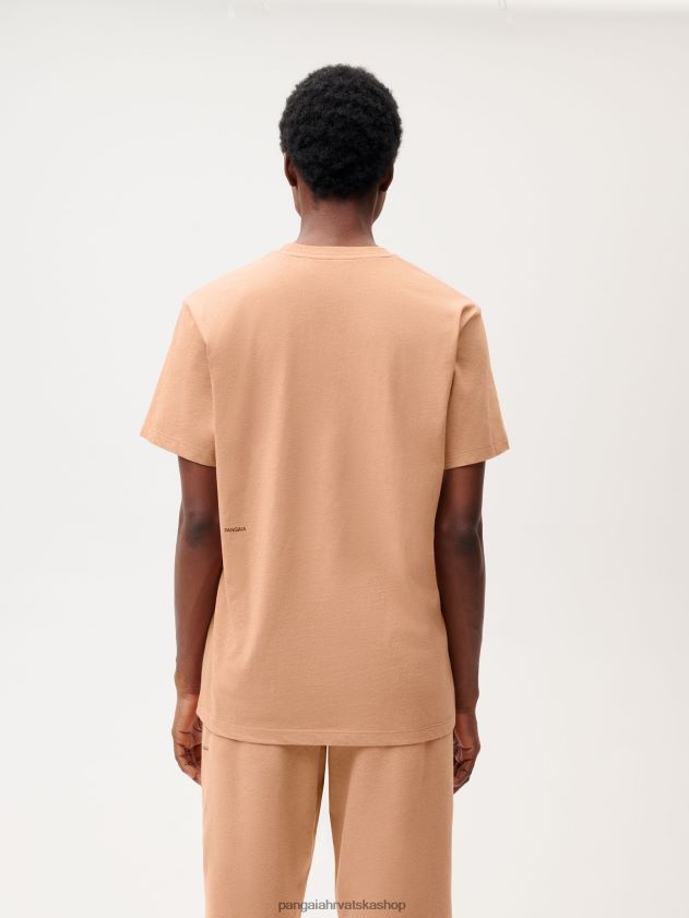 odjeća Pangaia majica s bojom za hranu rooibos crveni žene 4VDHN0202