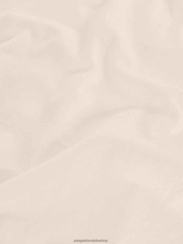 odjeća Pangaia majica skraćenih ramena od organskog pamuka s jezgrom od c-vlakana pijesak žene 4VDHN0174