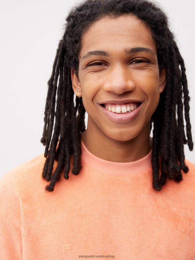 odjeća Pangaia majica za brisanje ručnika breskva savršena žene 4VDHN0163