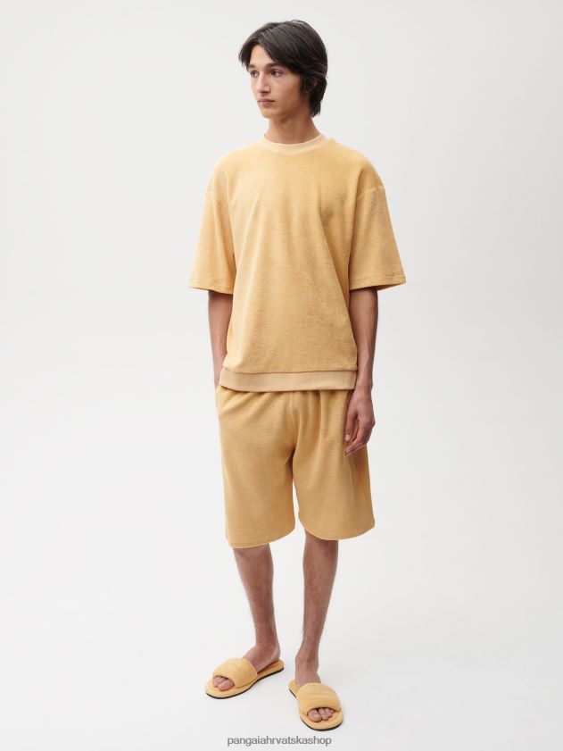 odjeća Pangaia majica za brisanje ručnika tamni pijesak žene 4VDHN0215