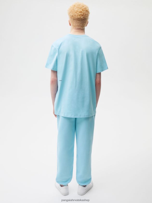 odjeća Pangaia pprmint jezgra majice od organskog pamuka nebesko plavo žene 4VDHN0172
