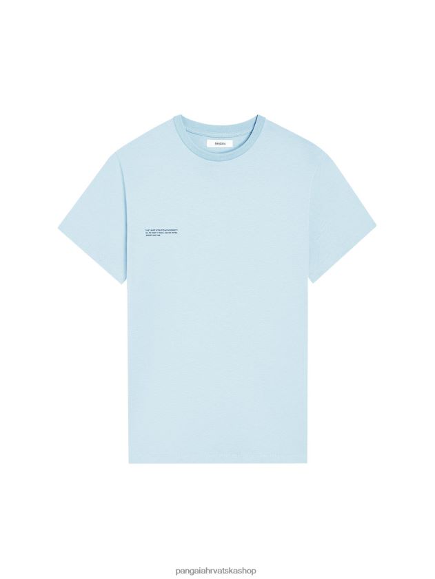 odjeća Pangaia pprmint majica kratkih rukava od organskog pamuka dječje plava žene 4VDHN0153