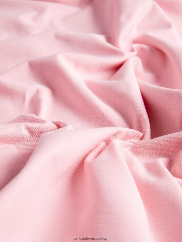 odjeća Pangaia pprmint majica s kratkim rukavima od organskog pamuka aw21 sakura ružičasta žene 4VDHN0192