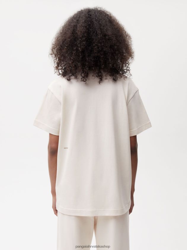 odjeća Pangaia u pretvorbenoj pamučnoj 365 majici pamuk bijeli žene 4VDHN0124