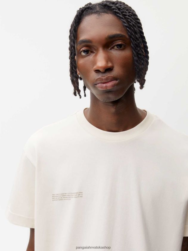 odjeća Pangaia u pretvorbenoj pamučnoj 365 majici pamuk bijeli žene 4VDHN0124