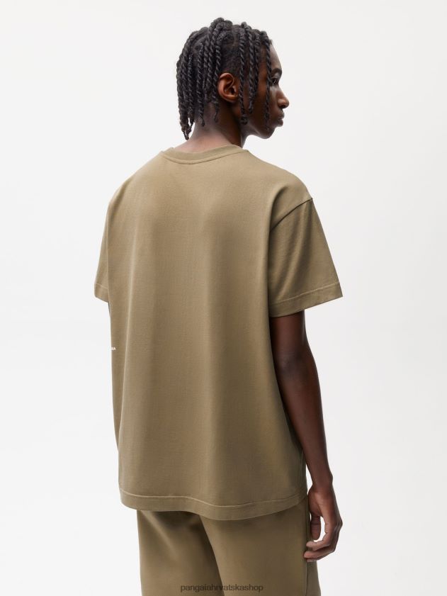 odjeća Pangaia u pretvorbenoj pamučnoj 365 majici ugljen smeđa žene 4VDHN0210