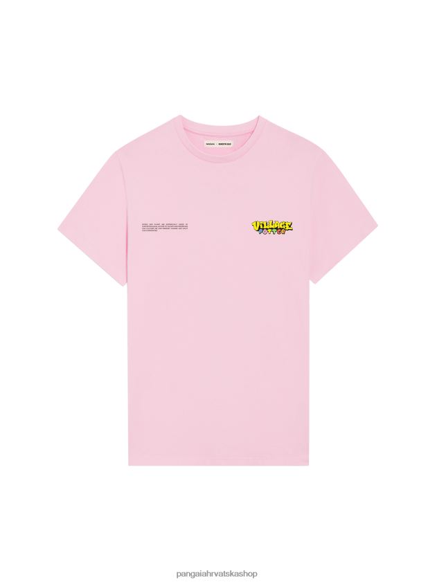 odjeća Pangaia x roberto lugo majica gljiva ružičasta žene 4VDHN0170