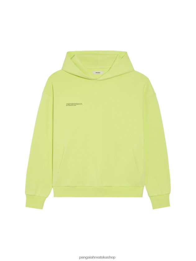 odjeća Pangaia 365 hoodie - boja lješnjaka amp ande zelene žene 4VDHN054