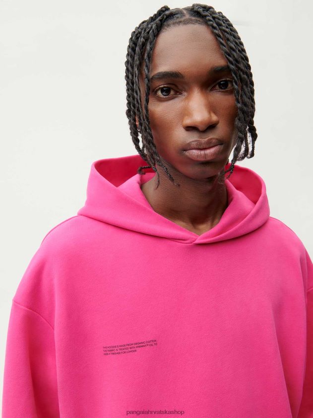 odjeća Pangaia 365 hoodie - boja lješnjaka amp turmalin roza žene 4VDHN051