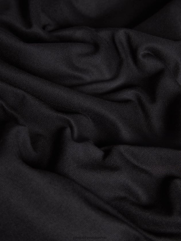 odjeća Pangaia gornji dio salonke od organskog pamuka s c-vlaknom crno žene 4VDHN0508