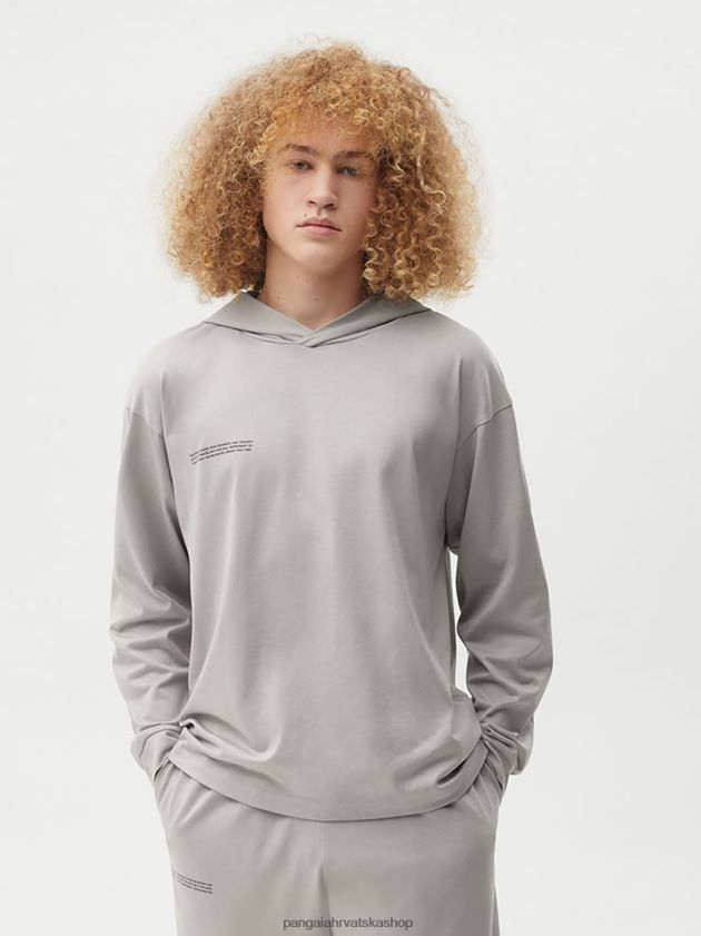 odjeća Pangaia gornji dio salonke od organskog pamuka s c-vlaknom kamen žene 4VDHN0507