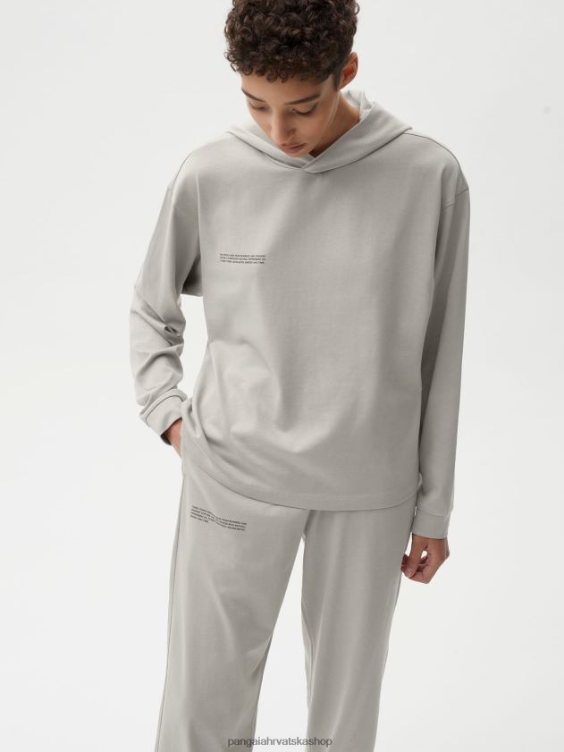 odjeća Pangaia gornji dio salonke od organskog pamuka s c-vlaknom kamen žene 4VDHN067