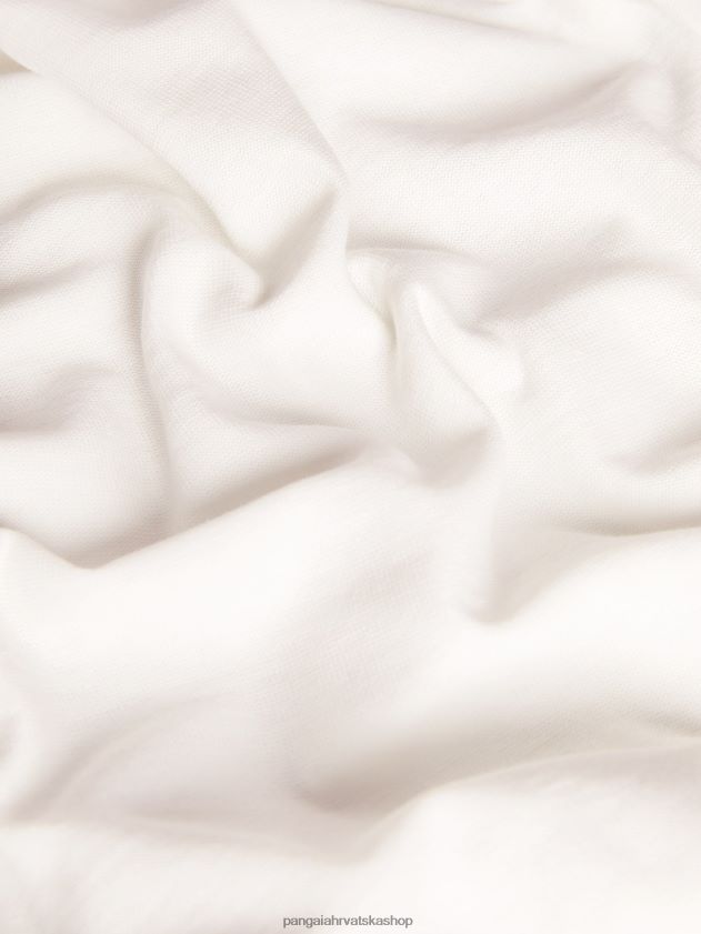 odjeća Pangaia gornji dio salonke od organskog pamuka s c-vlaknom prljavo bijela žene 4VDHN0509