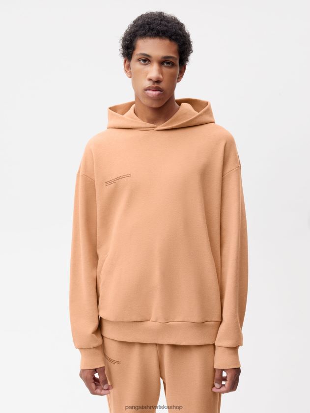 odjeća Pangaia hoodie boje za hranu rooibos crveni žene 4VDHN029