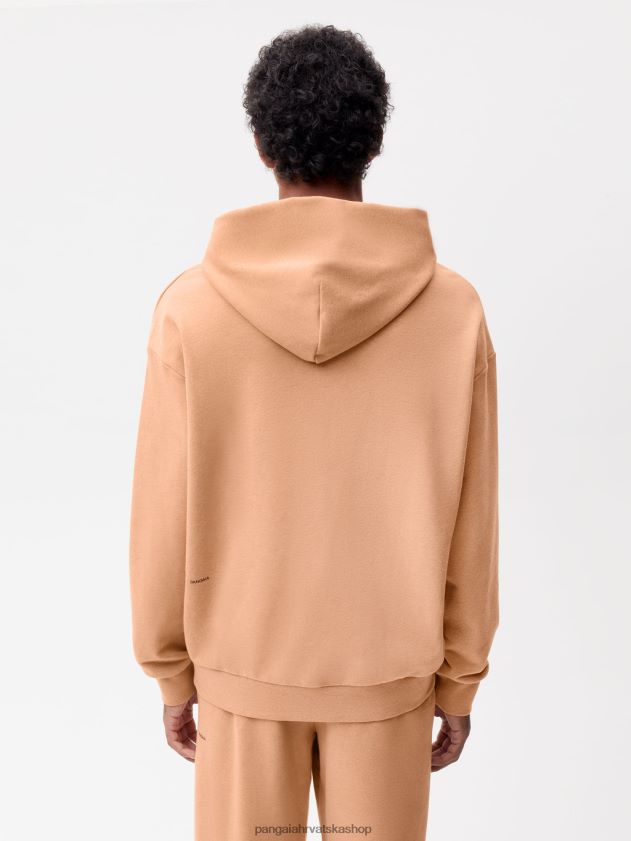 odjeća Pangaia hoodie boje za hranu rooibos crveni žene 4VDHN029