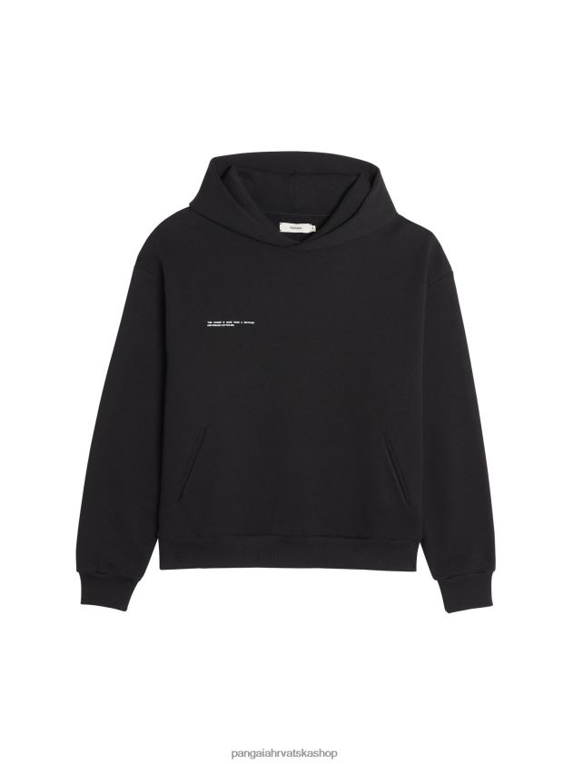 odjeća Pangaia hoodie s potpisom crno žene 4VDHN038