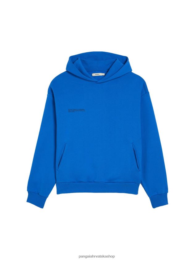 odjeća Pangaia hoodie s potpisom kobalt plava žene 4VDHN043