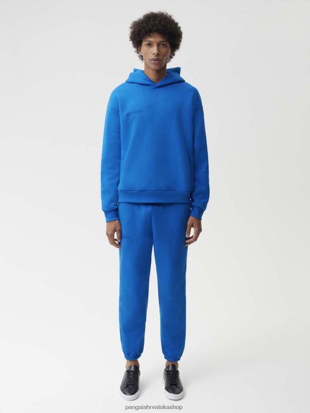 odjeća Pangaia hoodie s potpisom kobalt plava žene 4VDHN043
