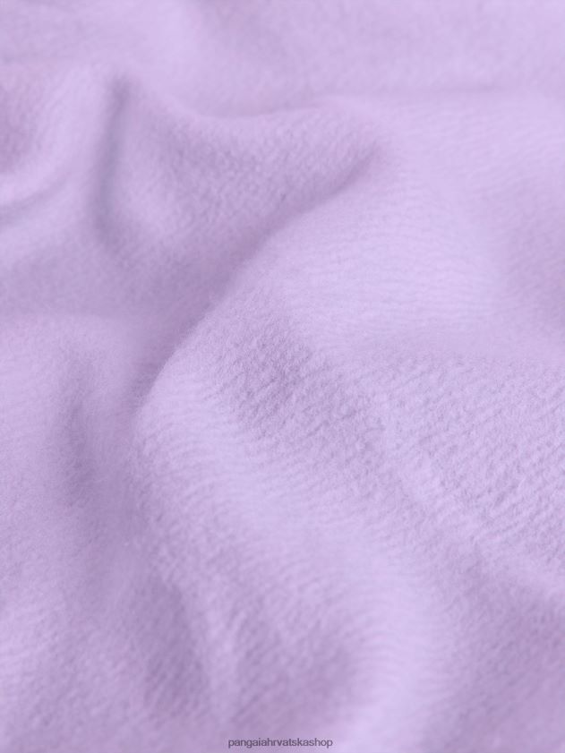 odjeća Pangaia hoodie s potpisom orhideja ljubičasta žene 4VDHN022