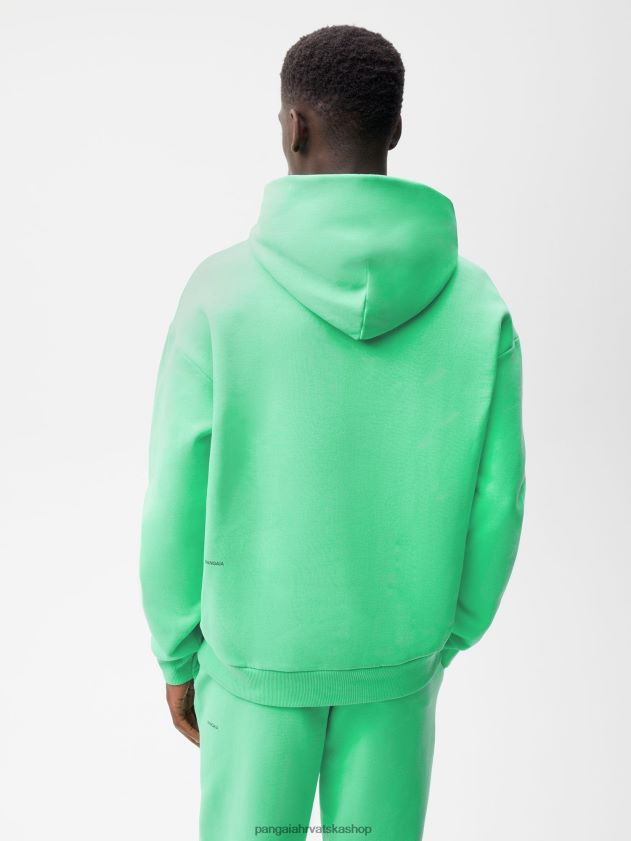 odjeća Pangaia hoodie s potpisom zelena metvica žene 4VDHN037