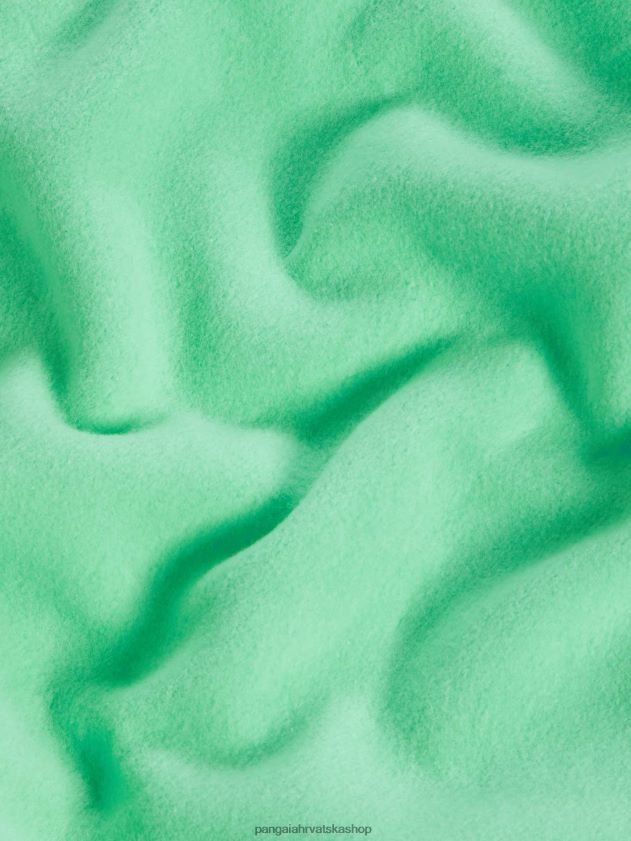odjeća Pangaia hoodie s potpisom zelena metvica žene 4VDHN037
