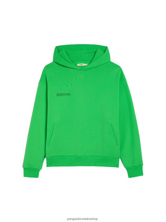 odjeća Pangaia hoodie s potpisom zelena od žada žene 4VDHN021