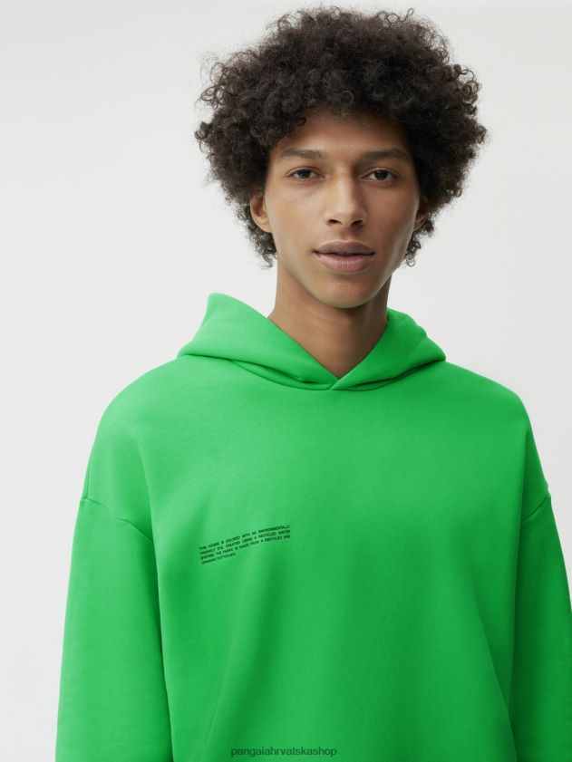 odjeća Pangaia hoodie s potpisom zelena od žada žene 4VDHN021