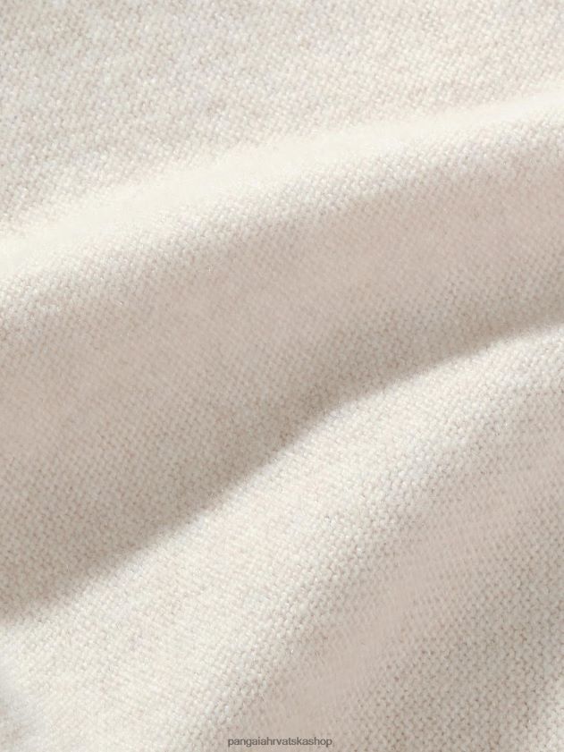 odjeća Pangaia majica s kapuljačom od recikliranog kašmira zobena kaša žene 4VDHN028