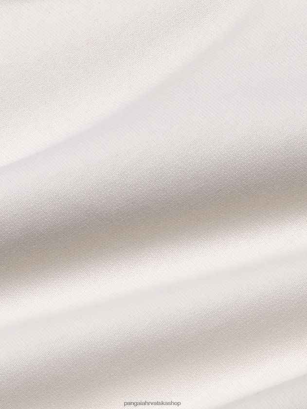 odjeća Pangaia u pretvorbenoj pamučnoj majici s kapuljačom pamuk bijeli žene 4VDHN055