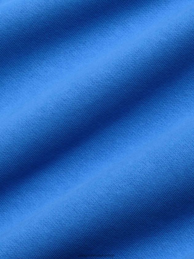 odjeća Pangaia u pretvorbenoj pamučnoj majici s kapuljačom voda plava žene 4VDHN023