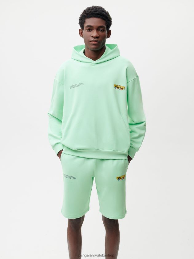 odjeća Pangaia x roberto lugo 365 majica s kapuljačom laguna plava žene 4VDHN068