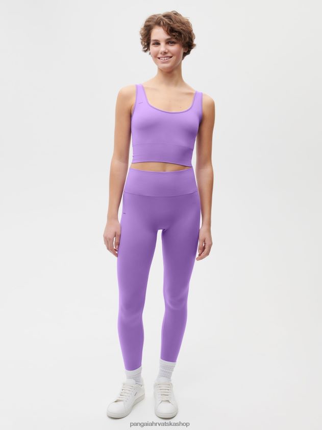 odjeća Pangaia motion x majica bez rukava tamna orhideja žene 4VDHN0421