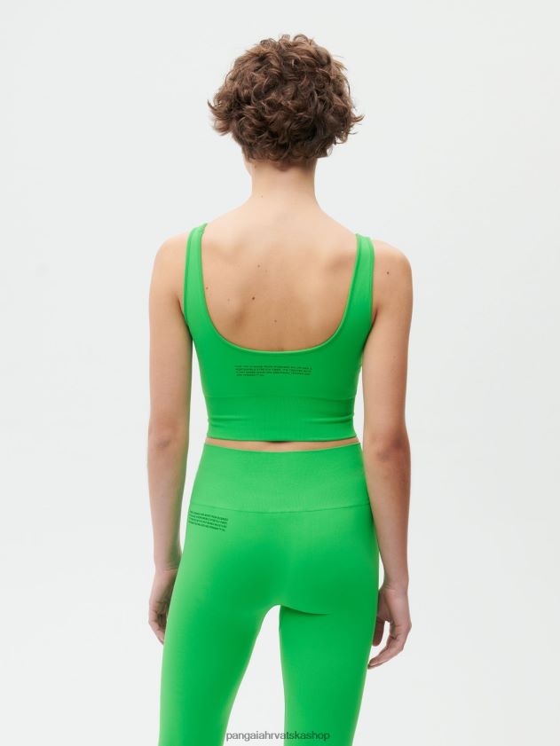 odjeća Pangaia motion x majica bez rukava zelena od žada žene 4VDHN0420