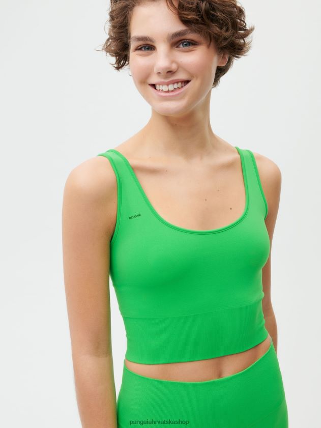 odjeća Pangaia motion x majica bez rukava zelena od žada žene 4VDHN0420