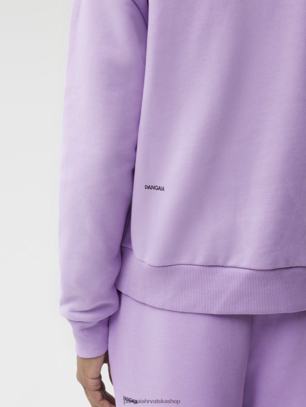 odjeća Pangaia trenirka s potpisom orhideja ljubičasta žene 4VDHN086