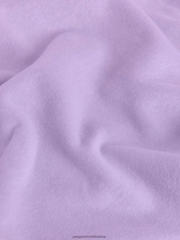 odjeća Pangaia trenirka s potpisom orhideja ljubičasta žene 4VDHN086