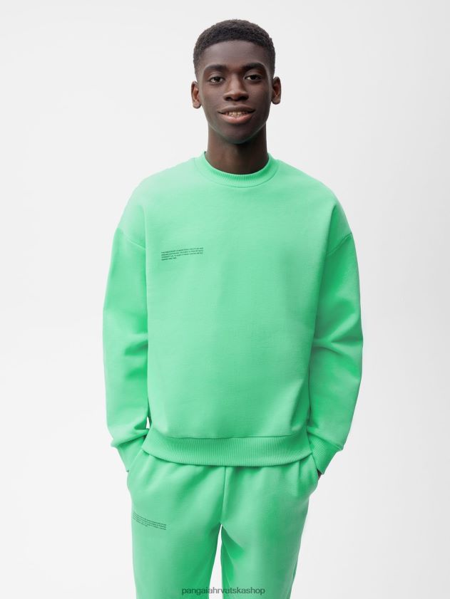 odjeća Pangaia trenirka s potpisom zelena metvica žene 4VDHN0112