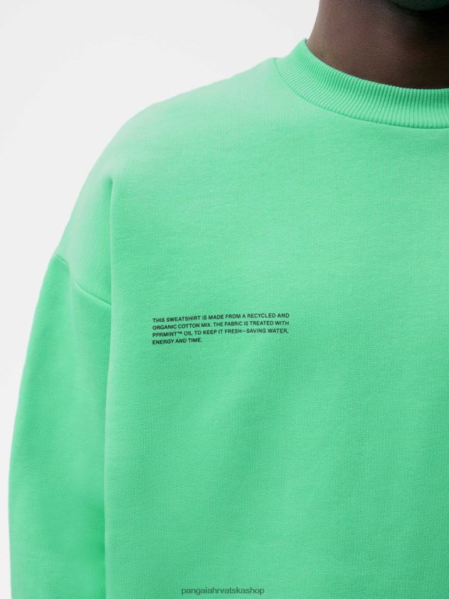 odjeća Pangaia trenirka s potpisom zelena metvica žene 4VDHN0112