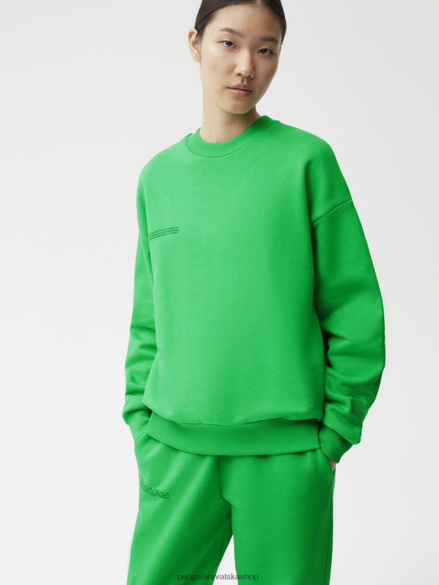 odjeća Pangaia trenirka s potpisom zelena od žada žene 4VDHN094