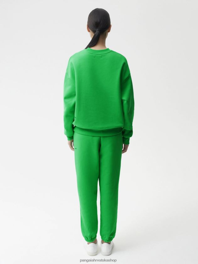 odjeća Pangaia trenirka s potpisom zelena od žada žene 4VDHN094