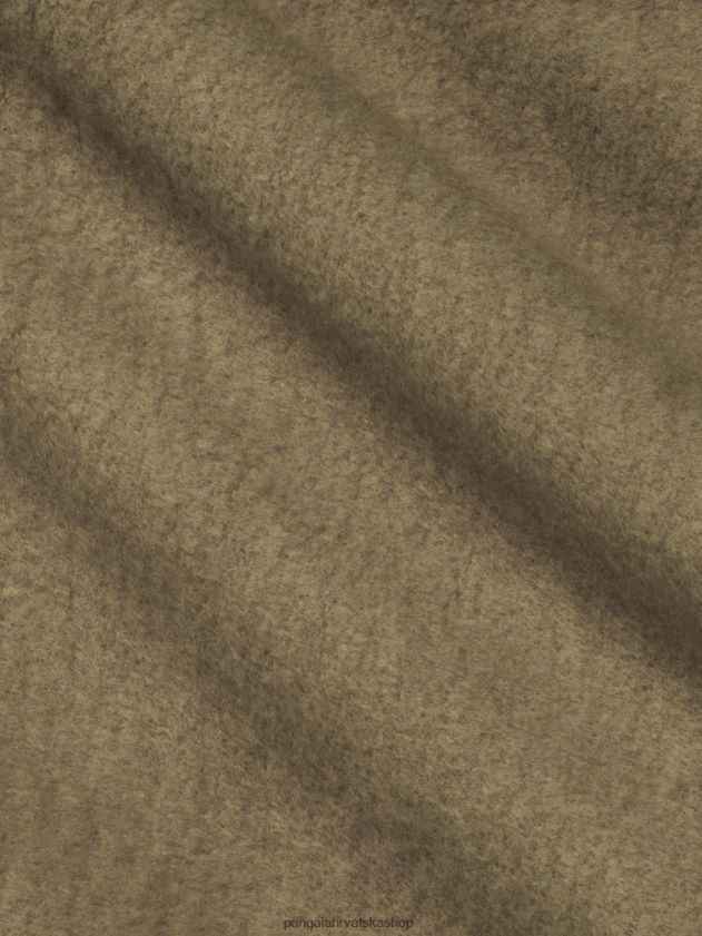 odjeća Pangaia u pretvorbenoj pamučnoj majici ugljen smeđa žene 4VDHN0116