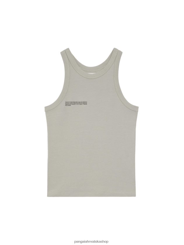 odjeća Pangaia majica bez rukava od recikliranog pamuka kamen žene 4VDHN0125
